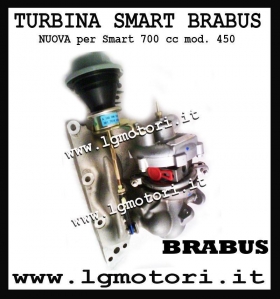 TURBINA SMART BRABUS 700 cc - LG Motori AutoRICAMBI
