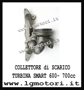 COLLETTORE DI SCARICO TURBINA SMART - Parte Calda - LG Motori AutoRICAMBI